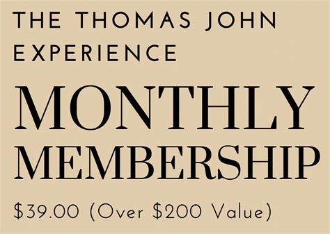 the thomas john experience|The Thomas John Experience .